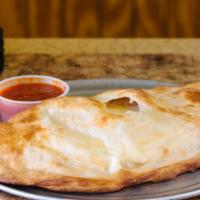 Calzone (Small) · With ricotta and mozzarella cheese.