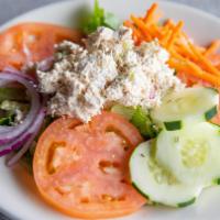 Tuna Garden Salad (Single) · Serves single person.