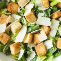 Caesar Salad · Romaine, parmesan cheese and croutons.