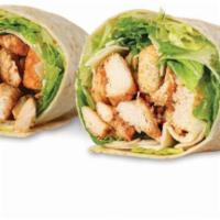 Grilled Chicken Caesar · Marinated fresh chicken, romaine lettuce, croutons, Caesar dressing and parmesan cheese.