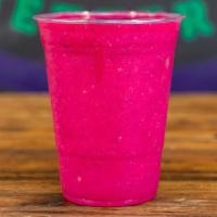 Pitaya Plus Smoothie · Pitaya, banana, mango, apple juice.