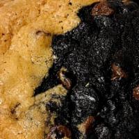 Brookie Cookie · We took our two house favorites and combined them into one! Our double chocolate brownie bat...