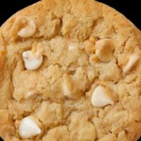 White Chocolate Macadamia  · Delicious white chocolate chips and macadamia nuts in our house-made vanilla bean cookie dou...