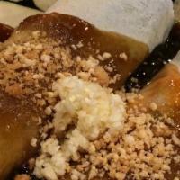 Lumpiang Sariwa (2 Pieces) · It comes with 2 pieces. Fresh slice vegetable tofu and ground pork wrapped in a fresh egg ro...