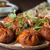 Deep Fried Mo:Mo · MO:MO (dumplings) marinated in ZuZu special spices stuffed in flour and Deep Fried to perfec...