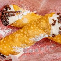 Housemade Cannoli · Fresh house-made cannoli of the day. Call (508)-381-3292 for current selections.