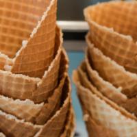Set Of Cups Or Cones · Out and about? Get 6 cups and spoons, 6 sugar cones, 6 homemade waffle cones, or 6 waffle bo...
