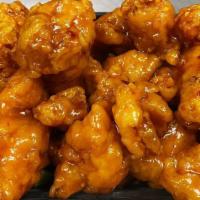 General Tso'S Chicken · Tender chicken with little spicy and golden sauce outside crispy inside soft