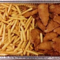 Chicken Fingers (Large) · With fries.