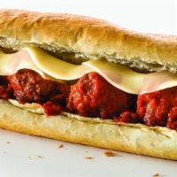Meatball & Cheese (Medium) · Italian Meatballs made with a blend of Pork & Beef simmered in our Signature Marinara Sauce,...