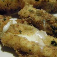Fried Mozzarella · Fresh slabs of melting mozzarella in a seasoned crunchy coating, with our great pizza sauce ...
