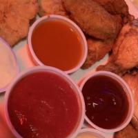 Combination Platter · If you can't make up your mind, try some of these chicken fingers, buffalo wings, fried mozz...