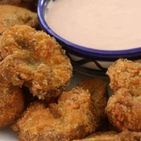 Fried Mushrooms · Served with a zingy horseradish sauce.