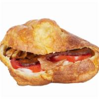 Popover Breakfast Sandwich · House-made popover filled with organic longwind farm tomatoes, grafton cheddar cheese, fried...