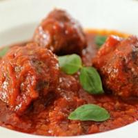 Side Of Meatballs · Our Famous All Beef Meatballs served in our Rich Tomato Sauce (2 per order)