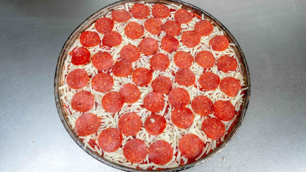 Large 1-Toppings Pizza · Add Toppings for an additional charge.