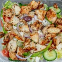Grilled Chicken · Add extra dressing and extra feta cheese for an additional charge.
