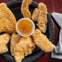 Chicken Fingers · With french fries.