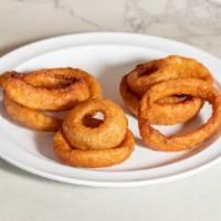 Onion Rings · Fried battered onion.