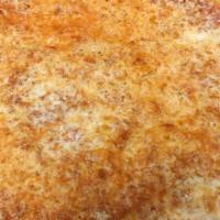 Plain Pizza (Large) · Sauce and cheese.
