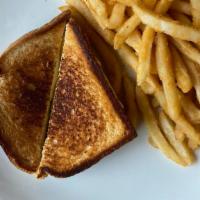 Kids Grilled Cheese & Fries · 