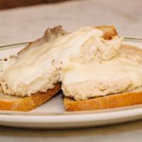 Beverly’S Tuna Melt · Open Face with Tuna Grilled on Rye.