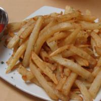 French Fries · Fresh cut potatoes, fried and served for kids pleasure.