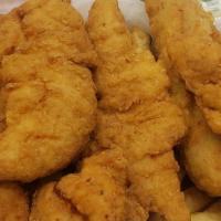  Chicken Fingers · Come with lettuce tomatoes and onions.