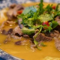 Golden Beef Soup With Pickled Vegetable / 金汤肥牛 · 