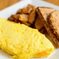 Omelet · three egg omelet with your choice of fillings served with home fries and toast