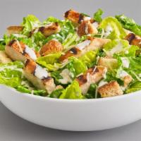 Chicken Caesar Salad · Romaine lettuce, Boar's Head classic chicken breast, parmesan cheese and croutons with Caesa...
