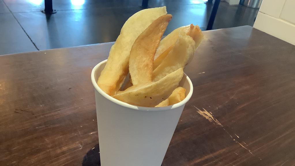 Triple Cooked Chips  · Cooked properly.
