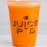 Summer Cold Pressed Juice · 16 oz. carrot, pineapple, lemon, and ginger.