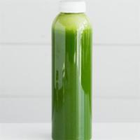 Pod Juice Cold Pressed Juice · 16 oz. kale, cucumber, green apple, and lemon.