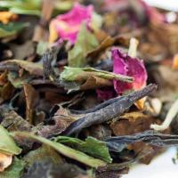 Rose Mint Tea  · Grown in a local garden, this blend of pure mint tea, rosebuds and the health agent Mugwort,...