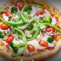 Green Pepper & Onion Pizza (Medium 14