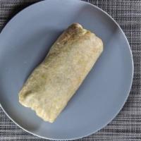 Grande · One jumbo wrapped burrito stuffed with a choice of grilled chicken or steak, rice, black bea...