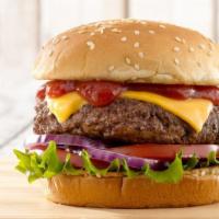 Cheese Burger (L. T. O) · On Kaiser Roll