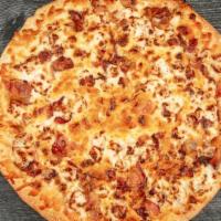 Chicken Bacon Ranch · Red sauce per request.