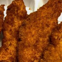 Chicken Fingers · With marinara sauce, honey mustard, BBQ, or ranch dipping sauce.