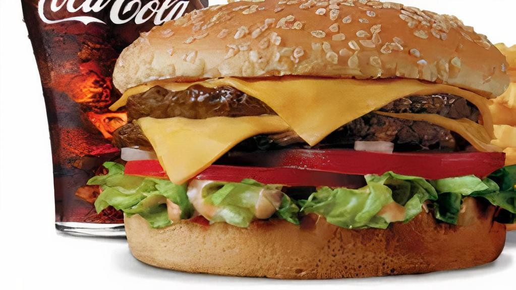 Cheese Burger Combos · Mayonnaise. Lettuce, Tomato, Ketchup, Pickles and Seasoned Fries.