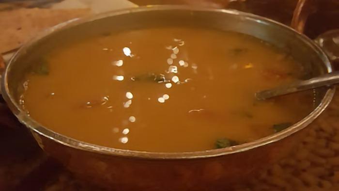 Mulligatawny Soup · Spicy hot soup made with lentils, vegetables and spices.