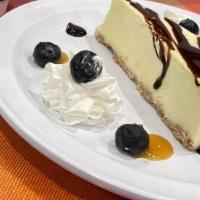 Cheesecake · Slice of New York style Cheesecake