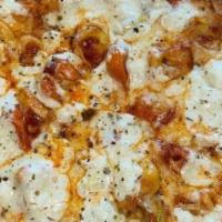 Pizza Cauliflower Crust · Contains Gluten