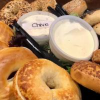 Bakers Dozen · Choose 13 of your favorite bagels and two 8 ounce containers of cream cheese, feel free to s...