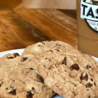 Cookies · Your choice of Chocolate Chunk, Peanut butter cup, or Our Seasonal Special