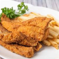 Fried Fish (Whiting) And Fries · 