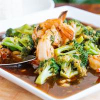 Garlic Sauce · Our sauce included fresh garlic, diced cilantro, black pepper, broccoli, sweet soy sauce and...