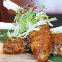 Grilled New Zealand Lamb Chops · Lamb chops with spicy Peruvian sauce