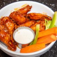 Ranchero Chicken Wings · House wings with a sweet and spicy sauce